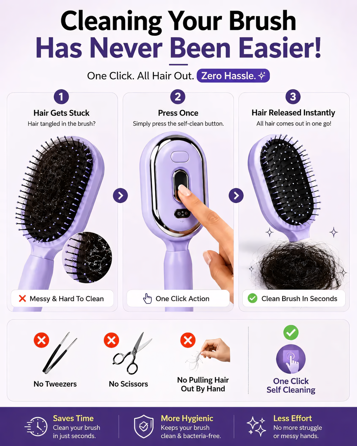 Fast Hair Straightening Comb, 3-IN-1 Scalp Spa Spray Comb