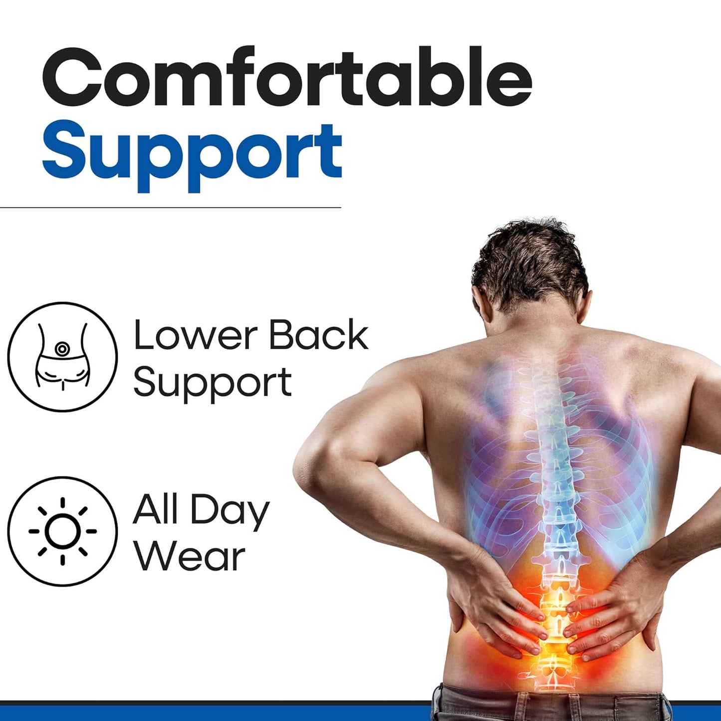 Dr.Ortho™ Back Pain, Hip Pain And Sciatic Pain Relief Physiotherapy Belt-By Dr.Juneja