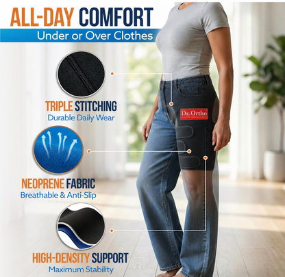 Sciatica Brace for Men and Women, Compression Support Belt Free Size, Slip Disc,L4,L5,S1,Lumber Pain Relief